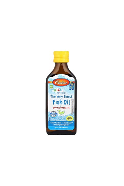 Carlson Παιδικό Το Πολύ Καλύτερο Ιχθυέλαιο 800mg 200 ml. Εργαστήρια