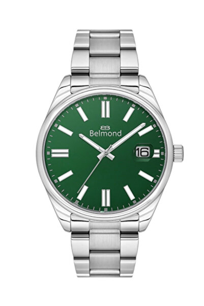 Belmond Green Dial Calendar Steel Case Men's Wristwatch