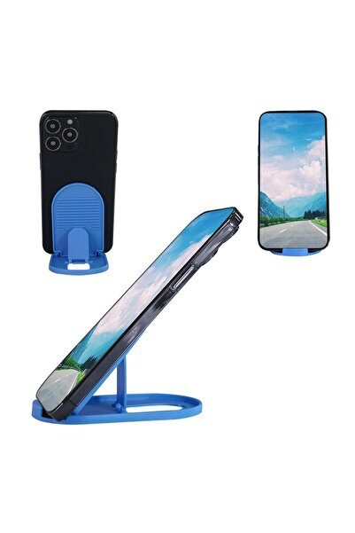 WOTOBEUS Cep telefonu standı taşınabilir katlanabilir masaüstü cep telefonu t...