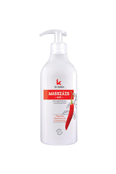 Dr. Kelen Crema cu Efect de Incalzire pentru Masaj Anticelulitic - Hot, 500 ml