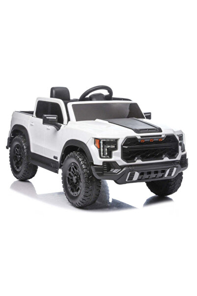 LEAN Mașină electrică 4x4 P 4 12 V 7 Ah, albă, 30501