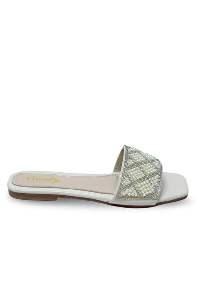 Dhiaa Walk Women's Casual Pearl Sandals - Ultra-Light, Perfect for Beach and ...