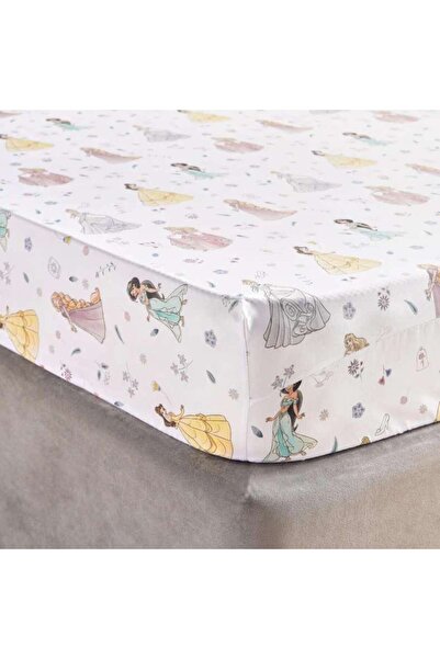 PAN HOME Princess Cotton Fitted Sheet 90x200+25cm -Multi