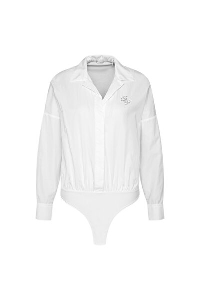 Guess Body de damă W6RH61WJ782 Alb