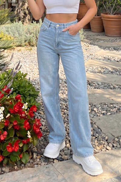 BALİNA Light Blue - Palazzo Jeans