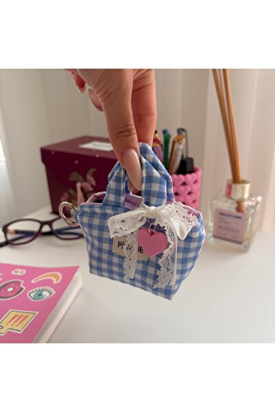 PİNKUE Mini Çanta Şeklinde Organizer | Mini Makyaj Çantası, AirPods Çantası, ...