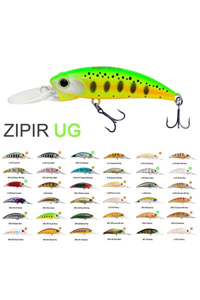 Hanfish Zıpır UG 5cm 5gr LRF Maket Yem