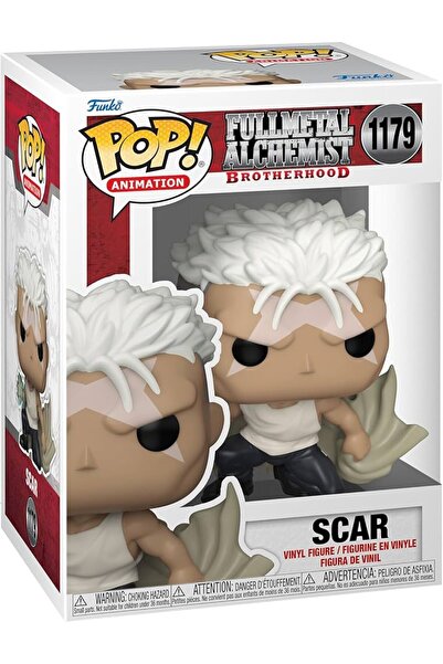 Funko Pop 1179 Scar Full Metal Alchemist Brotherhood Exclusive Figür Limited ...
