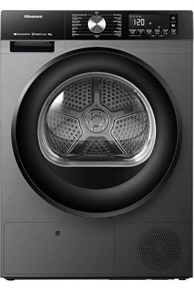 Hisense 9 Kg Heat Pump Dryer with WIFI Connectivity, 15 Programs, AI Dry, All...