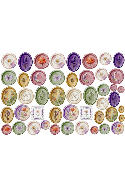 TELLGRAF Seals Themed Sticker Set (21X31 cm 1 Set)