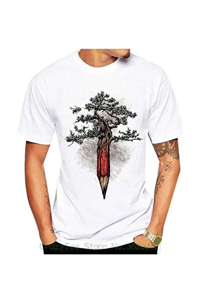 bellanova Unisex πολύχρωμο μπλουζάκι με στάμπα Oversize Streetwear Άνετη εφαρ...