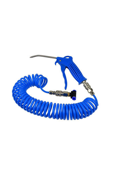GEKO Pistol de suflat + furtun de 5m 9,8 bar, G01165