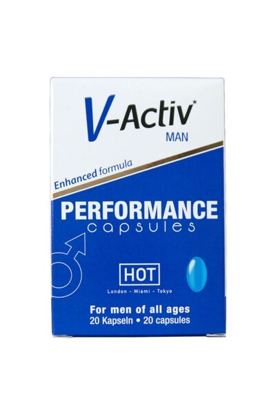 Hot V-ACTIV Κάψουλες Ανδρών 20 ΤΕΜΑΧΙΑ