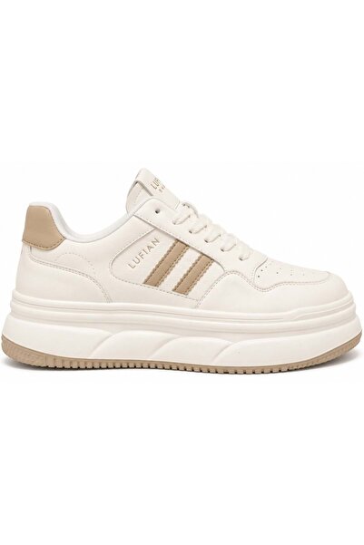 Lufian 121230065 Elora High Sole Ultra Light Unisex Sneaker Shoes Beige