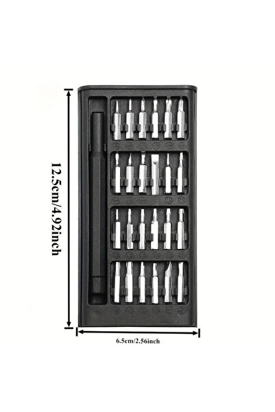 Choice 1 set 25 in 1 Mini Screwdriver Set with Flat Head and Cross Shaped Sma...