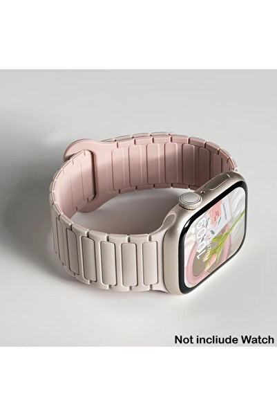 Choice28 38 40 41 S10 11-42mm Star OxfordPink Silicone Strap for Watch 46mm 4...