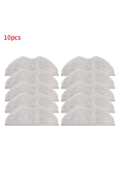 Choice1 10 pcs Mop Rags For Robot Vacuum H40 S40 S40C OV81 OV51 E101 Cloth Mo...