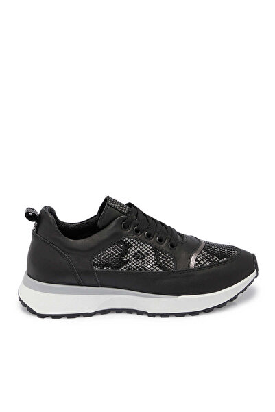 Tergan Siyah Hakiki Deri Kadın Sneaker - K25S1AY68231-A23