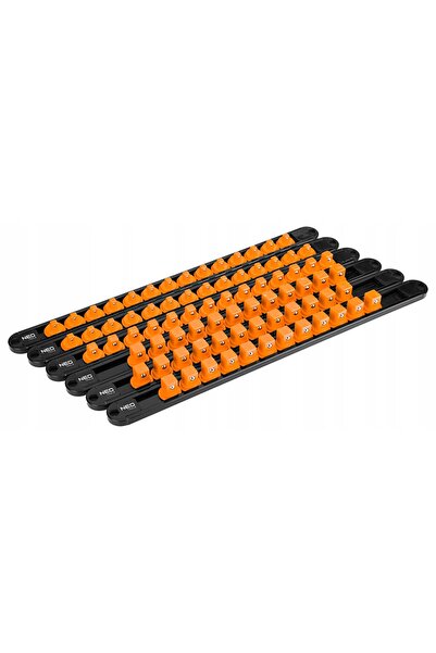 NEO Tools Suporturi pentru capete 1/4" 3/8" 1/2" 6 bucăți LISTĂ DE MATERIALE ...