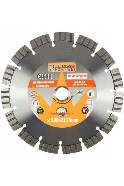richmann exclusive C4680 RICHMANN Disc diamantat pentru tăierea cărămizilor ș...