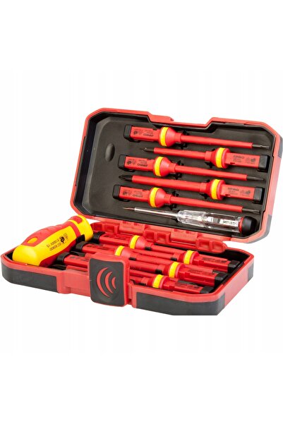 PRO Set de șurubelnițe VDE pentru electricieni PH PZ SL