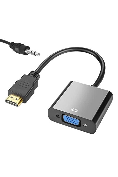 FULLY G-537L HDMI to Vga Converter Adapter with Audio Output