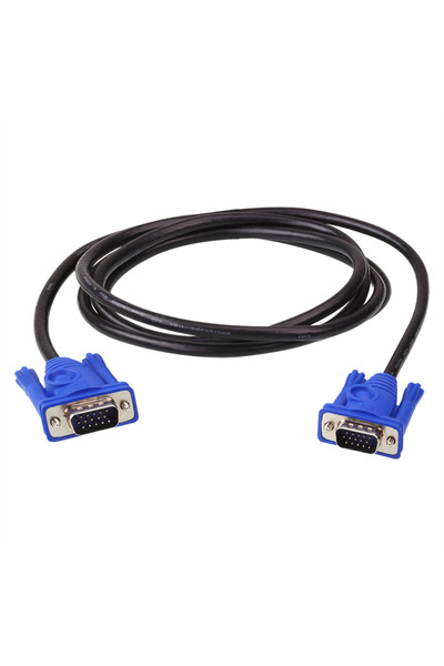 FULLY G-537B كابل فيديو VGA 15 دبوس 3+6 ذكر/ذكر بطول 3 أمتار