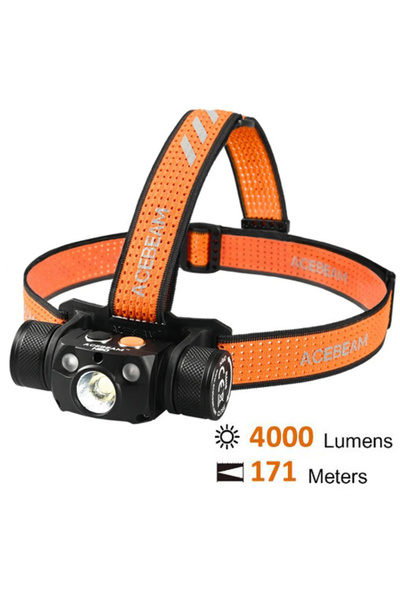 ACEBEAM H30 R+G 6500K Φακός κεφαλής + Μπαταρία