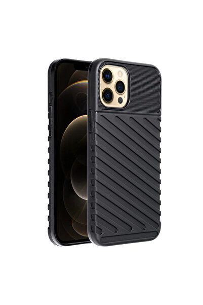 Techwave Θήκη Thunder για iPhone 12 Pro Max μαύρη