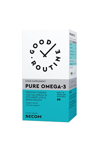 Secom Pure Omega-3 Good Routine, Secom, 60 capsule