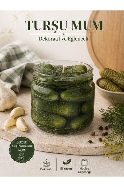 Colorido Candles COLORİDO DEKORATİF TURŞU ŞİŞESİ GÖRÜNÜMLÜ JEL MUM
