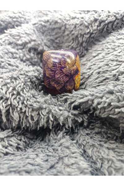QF Patterned Colorful Design Ring