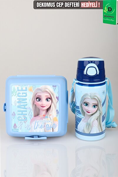 ELSA X Dekomus Licensed Frozen Ice Princess Collection 500 ml Steel Flask and...