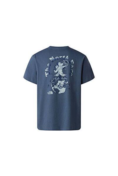 THE NORTH FACE M RETRO EARTH RELAXED SHORT SLEEVE TEE-G Ανδρικό Μπλουζάκι Εξω...