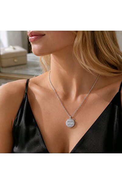 Monalisa Home Luxurious Figured Statement Necklace with Zircon Stones