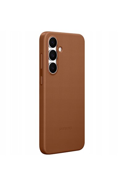 Samsung Husă din piele pentru Galaxy S25 FE, husă de telefon, carcasă spate r...