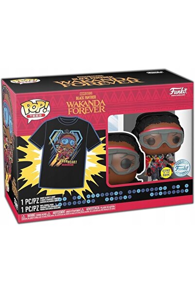 Funko Pop ! Pantera Neagră Wakanda Forever - Ironheart + tricou M