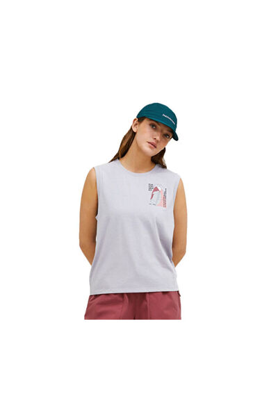 Peak Performance W Explore Graphic Sl Women's Casual T-Shirt G79743130T Gray