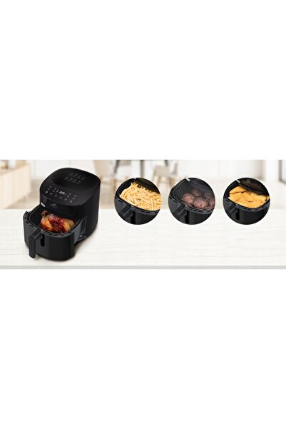 ETA Friteuză cu aer cald fără ulei Fritta Digi 1300W, 8 programe, 7,2l