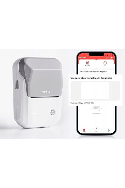 NO BRAND Imprimantă termică pentru etichete autocolante B1 Niimbot Bluetooth