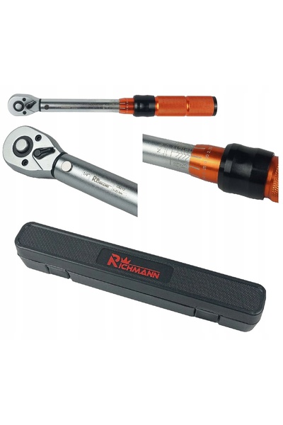 richmann Cheie dinamometrică bidirecțională 5-25 Nm 1/4'' cu certificat de ca...