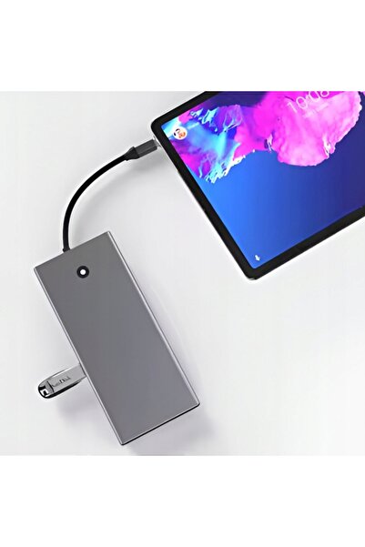 NO BRAND Docking station carcasă cu slot pentru mSATA NVME disc M.2 HUB USB C...
