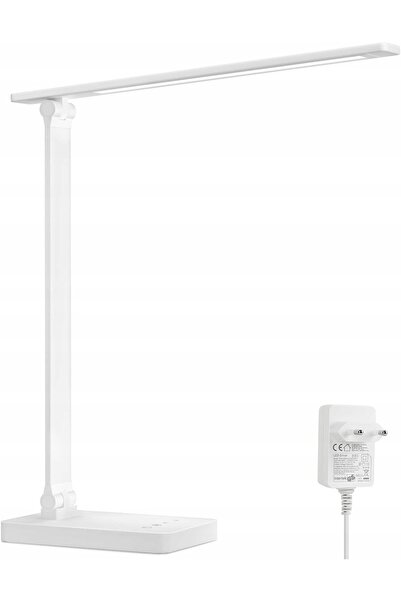 LEPRO Lampă de birou tactilă, model suplimentar. Port USB pentru birou, 3 mod...
