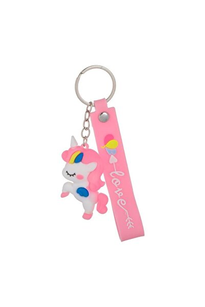 OEM Breloc cu mâner roz, 6 cm – accesoriu statement pentru chei și geantă