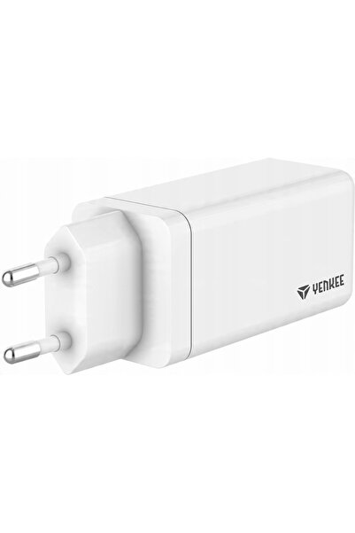 Yenkee Încărcător rapid de rețea 65W GaN 2x USB-C TYP-C + USB-A 5A YAC2065