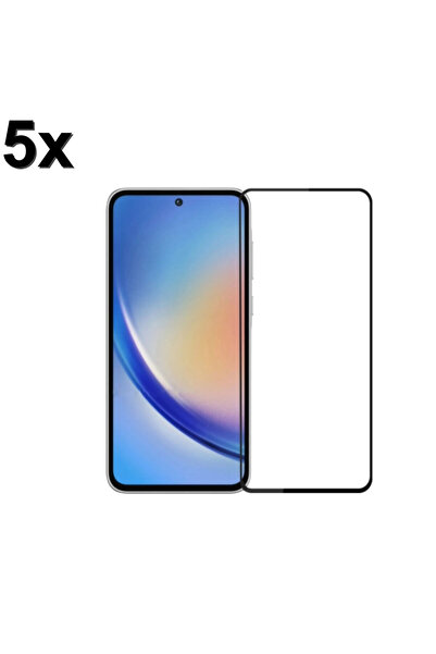 Techwave 5D Πλήρης Κόλλα Σκληρυμένο Γυαλί για Samsung Galaxy A35 / A55 μαύρο ...