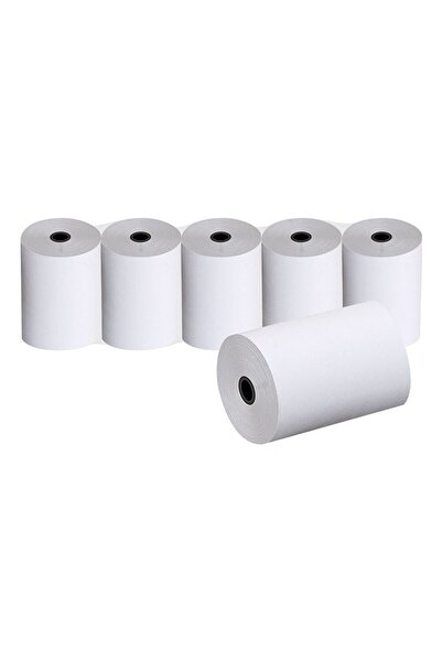 Justnote Θερμικό Ρολό Χαρτιού 80x80mm 65μ 48γρ Υ:80mm, Χαρτί 65μ