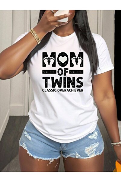 En22 T-Shirt Women, Mom of Twins Classic Overachiever Design, Comfortable Cas...