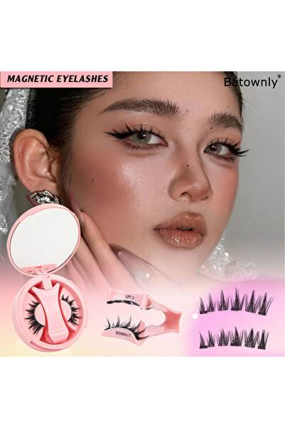 Choice Shy-2578-1 1 Pair, Magnetic Eyelashes, Anime Style, Magnetic Eyelash S...