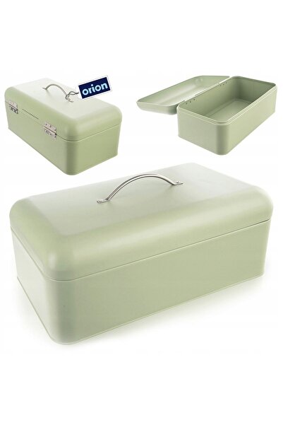 Orionis Coș metalic ORION GREENISH 42,5 x 23 x 20 cm Verde Mare pentru pâine